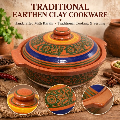 Traditional clay cooking - cooking, pot