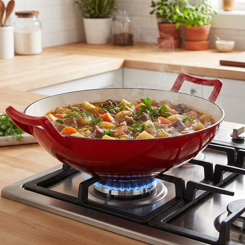 Enamelled cast iron - enamelled, stir