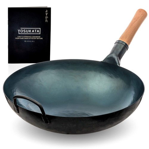 Yosukata blue carbon steel - carbon, wok