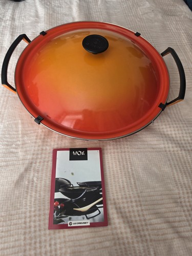 Creuset cast iron - cast, wok