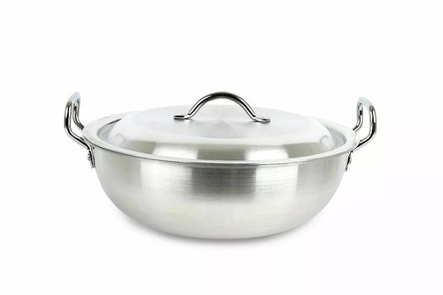 Aluminium wok stir fry - stir, karahi