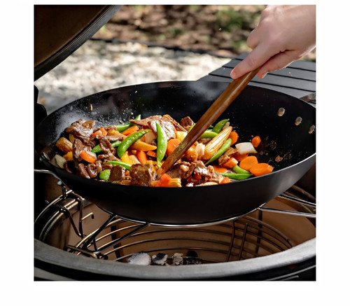 Kamado joe karbon steel - steel, wok