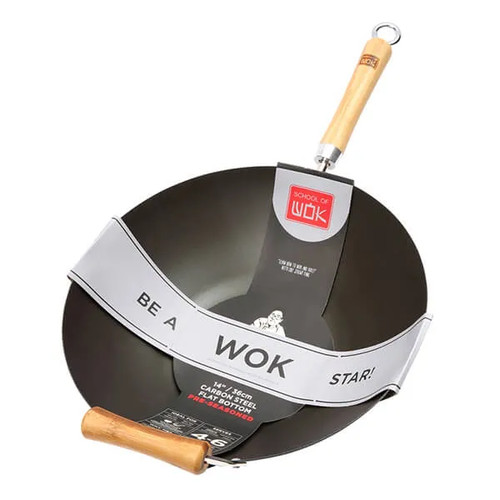 School wok 36cm - school, of