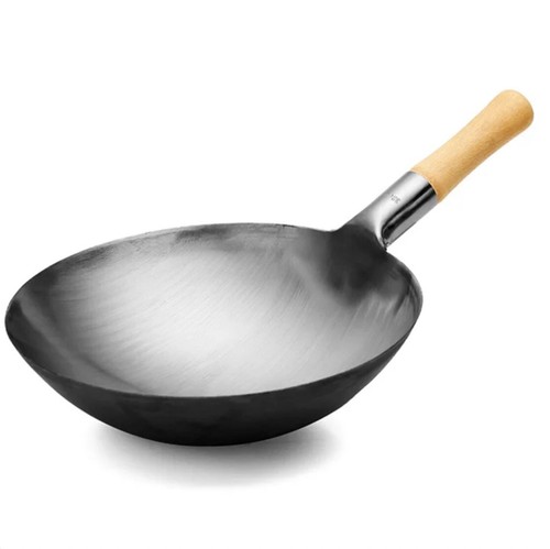 Wok carbon steel with - steel,