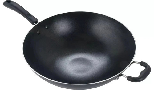 Tefal jumbo 36cm aluminium wok - aluminium,