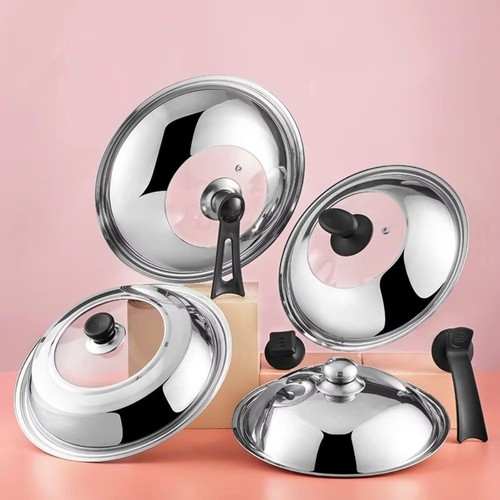 Stainless steel cooking pot - steel,